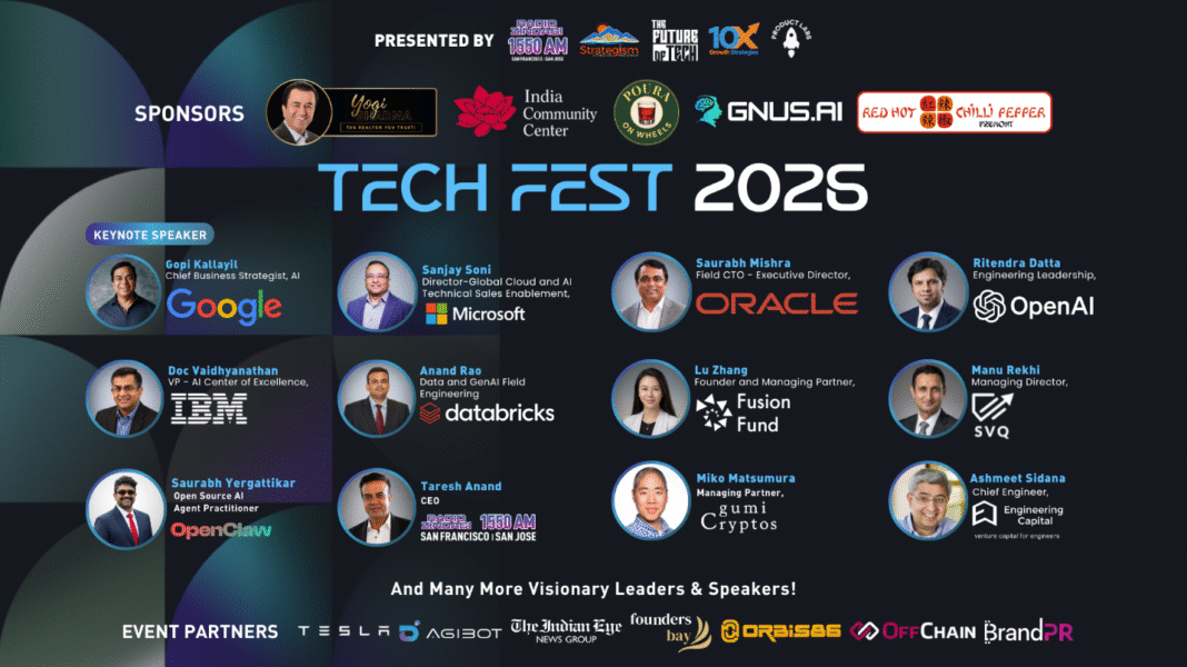 Tech Fest 2026 to Unite 500+ Founders, Investors, and AI Leaders in Silicon Valley