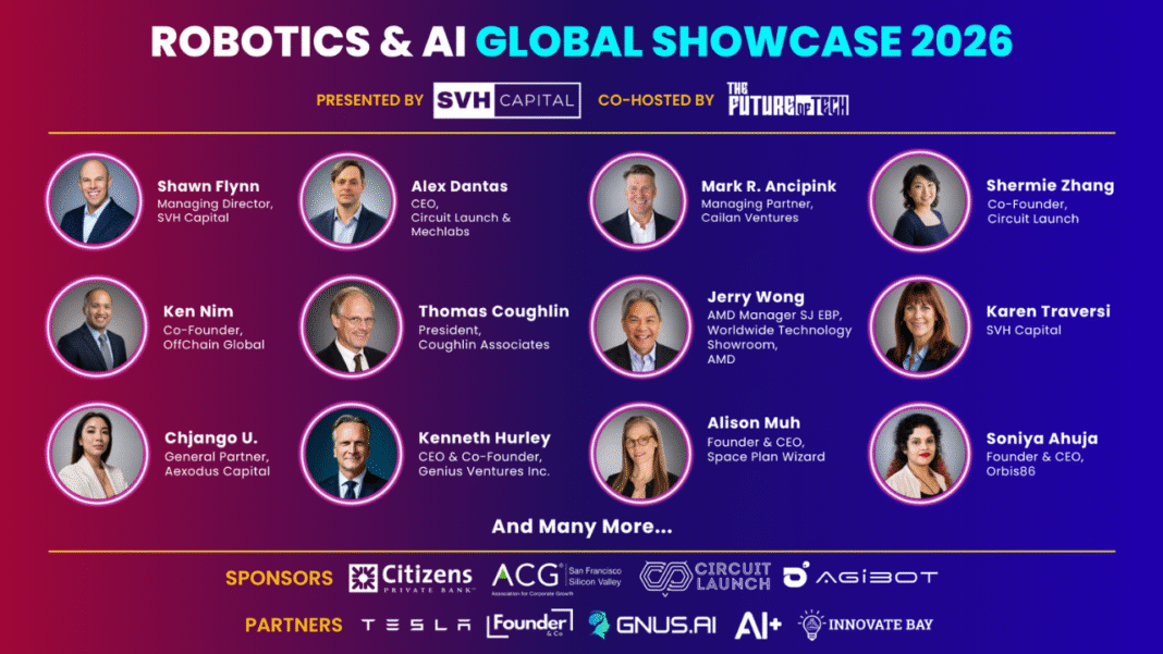 Robotics & AI Global Showcase 2026 Brings Robotics, AI & Investment Leaders to Silicon Valley