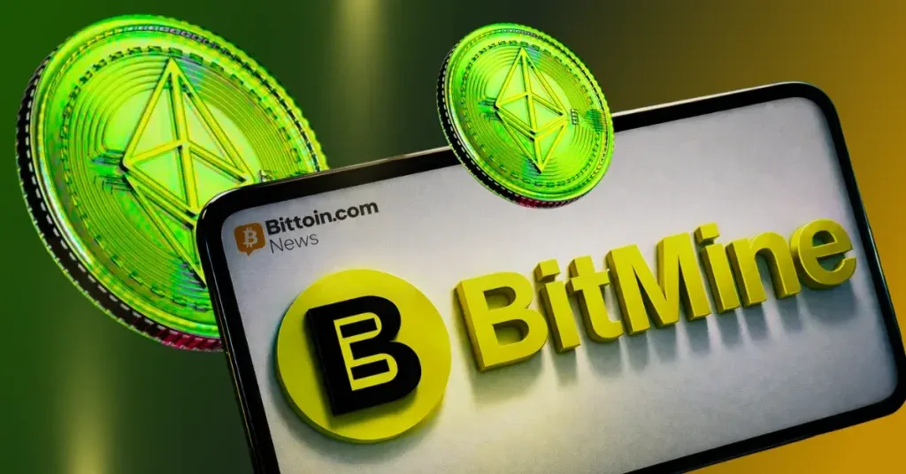 Bitmine’s Ethereum Holdings Hit 5.98 Million Near 5% Treasury