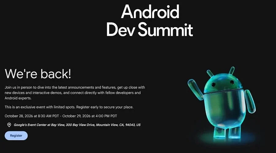 Google Android Dev Summit 2026 Dates Announced: What to Expect