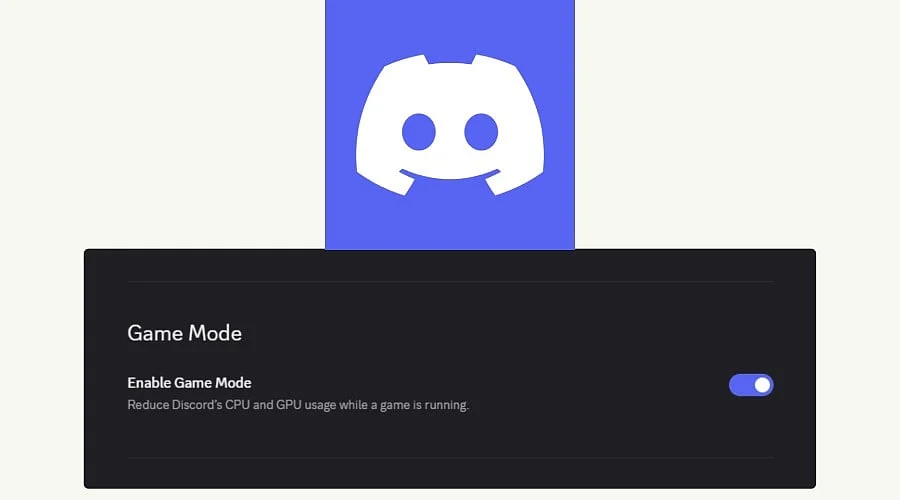 How Discord's Game Mode Might Lower Your PC's Resource Usage