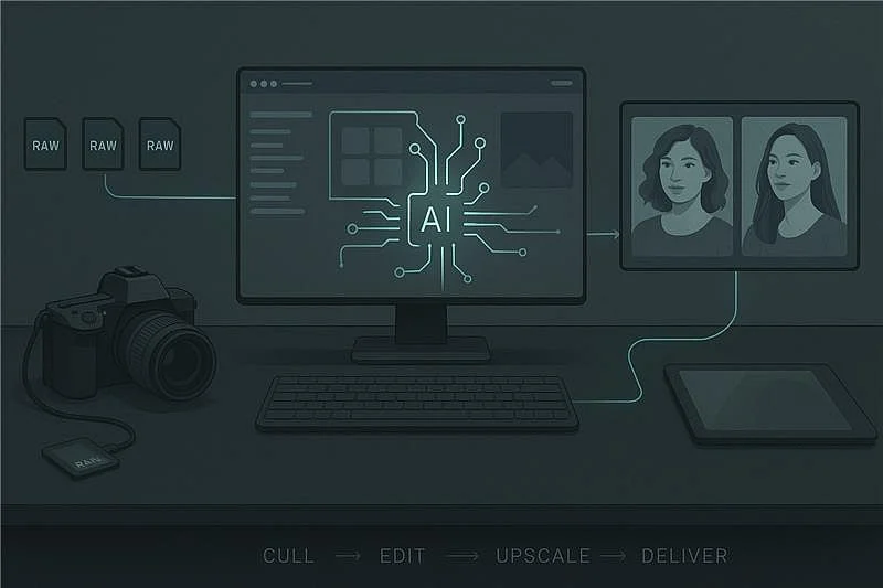 2025 AI Photography Guide: Smart Tools for Shooting, Editing, and Sales