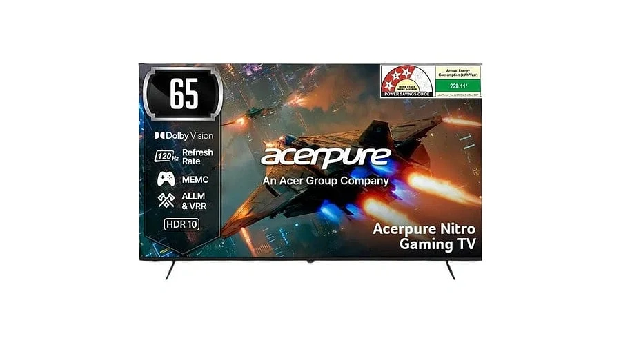 Acerpure rolls out Nitro QLED TV line in India at Rs. 59,999