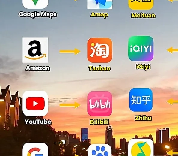 China's Homegrown Substitutes for Major Western Apps