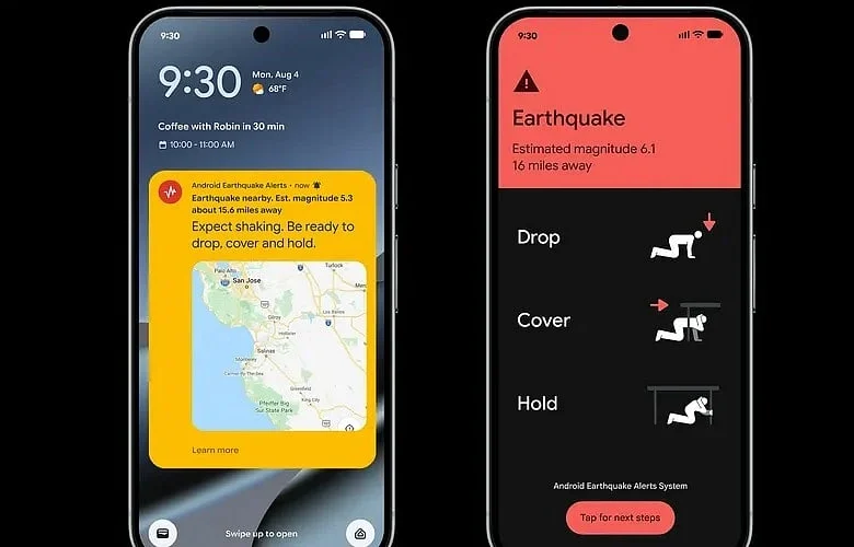 Google Expands Android Earthquake Alerts to Over 200 Regions