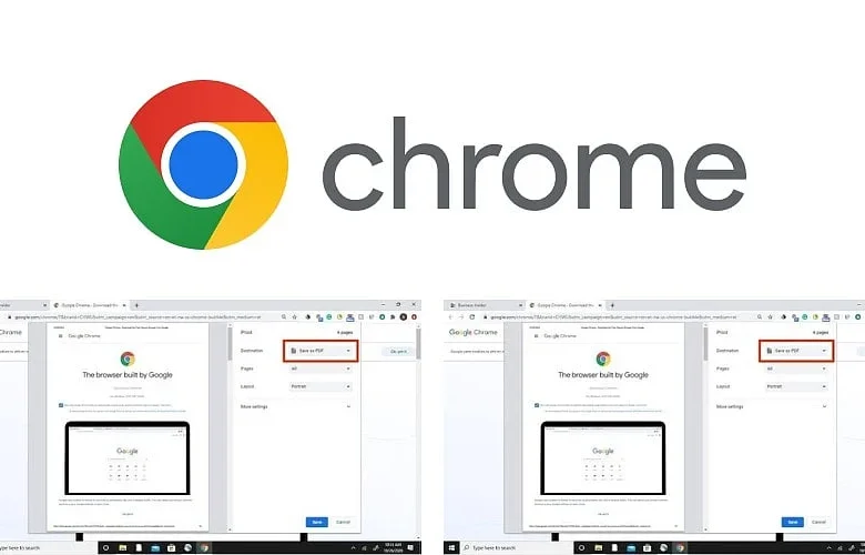 Methods for Saving Web Pages as PDFs in Chrome