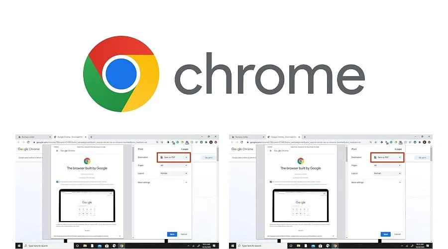 Methods for Saving Web Pages as PDFs in Chrome