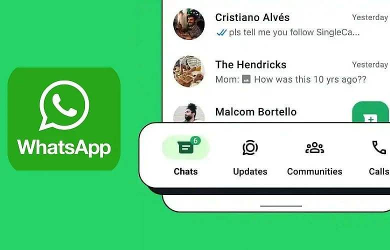 New Green Circle in WhatsApp Update Alters Android Tabs