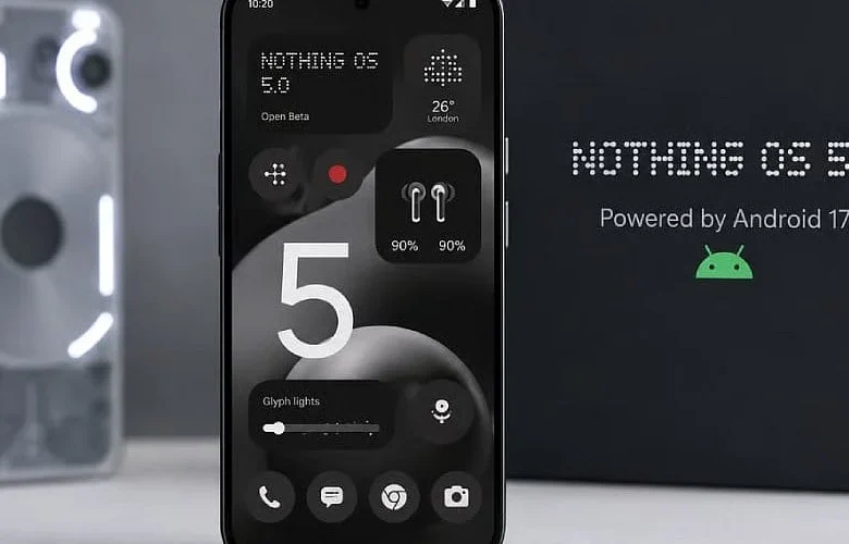 Nothing OS 5.0 Update Released with New Features and Compatible Devices