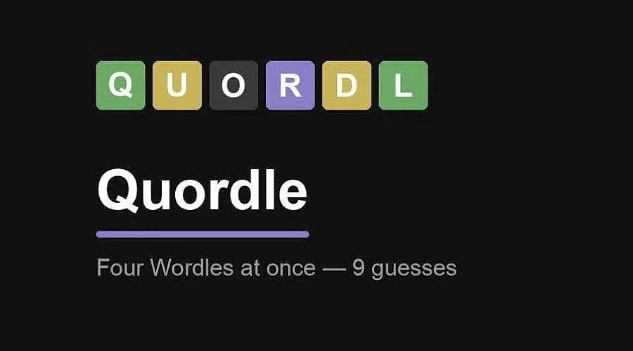 October 7, 2026 Quordle #1717 Clues and Answers