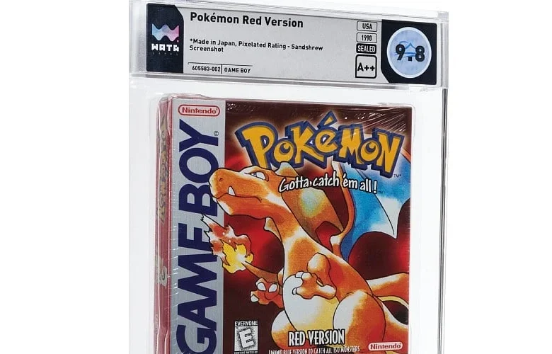 Rare Pokémon Red Prototype Sells for Over $100,000 After 20 Bids