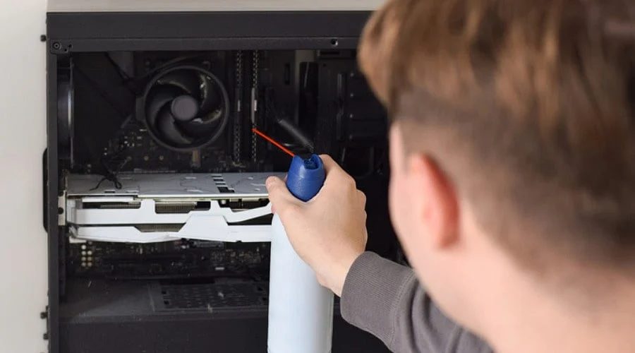 Safe Guide to Cleaning Electronics Using Compressed Air