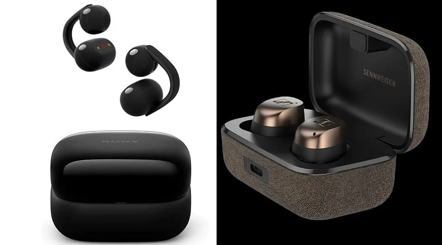 Sony LinkBuds Clip and Sennheiser Accentum TWS Value Compared