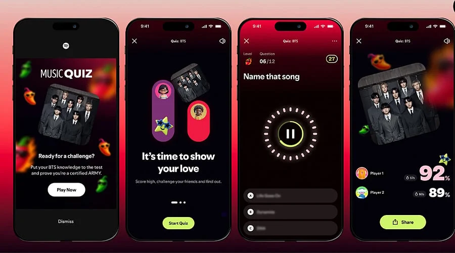 Spotify Song Quiz Adds Over 2,000 Artists