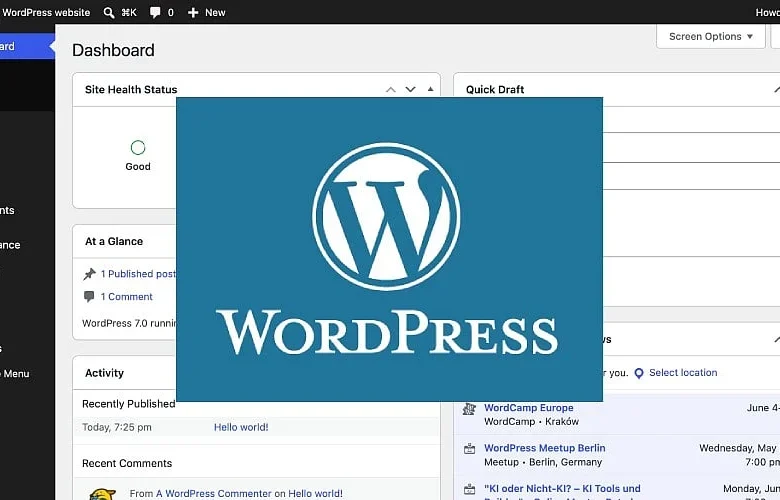 WordPress Content Management System and Website Creation Software